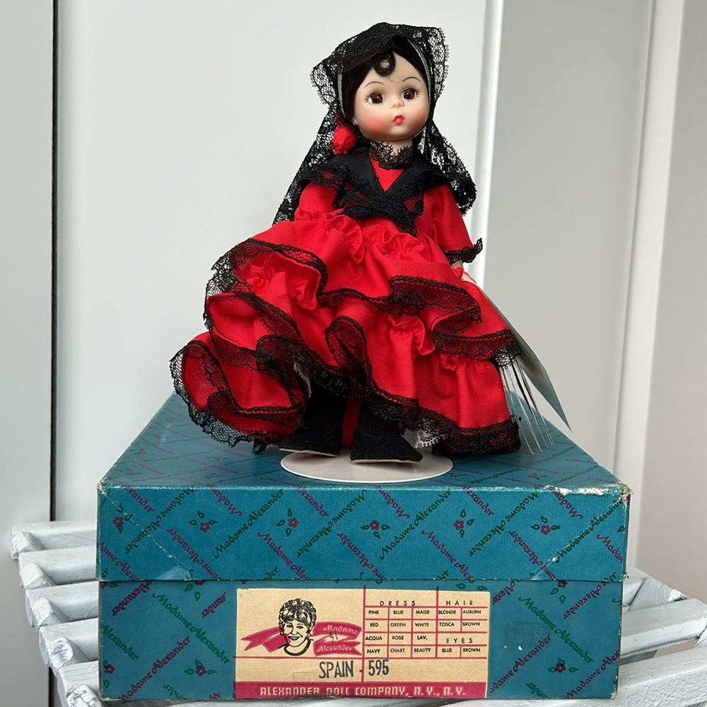Madame Alexander International Friends doll, Spain, 8 inches